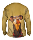 Is That Bacon Golden Doberman Pinscher