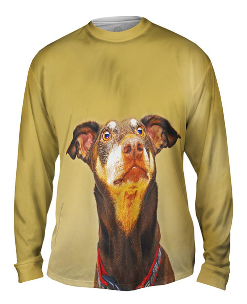 Is That Bacon Golden Doberman Pinscher&nbsp;Mens Long Sleeve