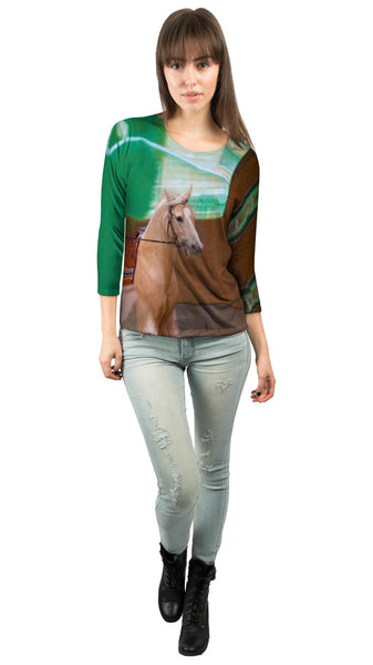 Victorious Horse&nbsp;Womens 3/4 Sleeve