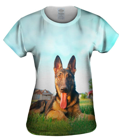 German Shepherd At Home