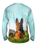 German Shepherd At Home