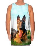 German Shepherd At Home