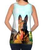 German Shepherd At Home