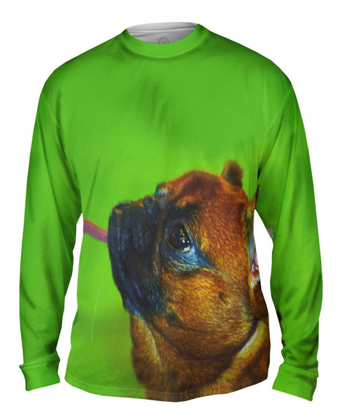 Glossy Pug&nbsp;Mens Long Sleeve