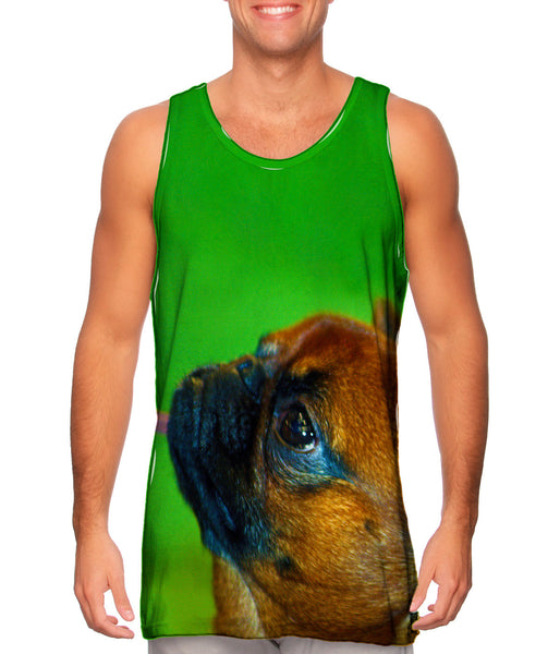 Glossy Pug&nbsp;Mens Tank Top