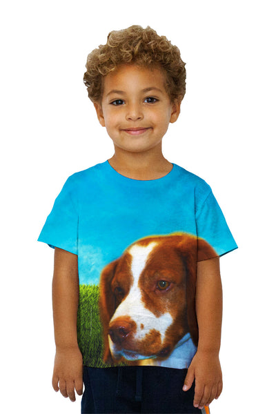 Kids Brave Brown Spaniel&nbsp;Kids T-Shirt