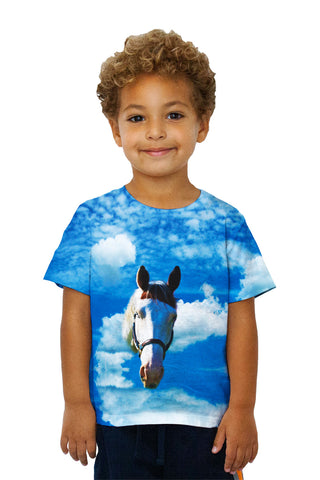 Kids Homely White Horse