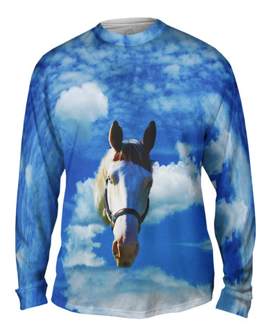 Homely White Horse