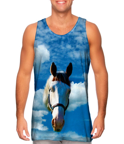 Homely White Horse