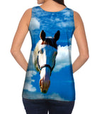 Homely White Horse