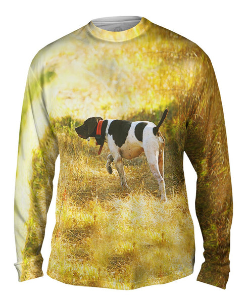 English Pointer Hunting&nbsp;Mens Long Sleeve