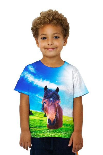 Kids Whisper Horse&nbsp;Kids T-Shirt