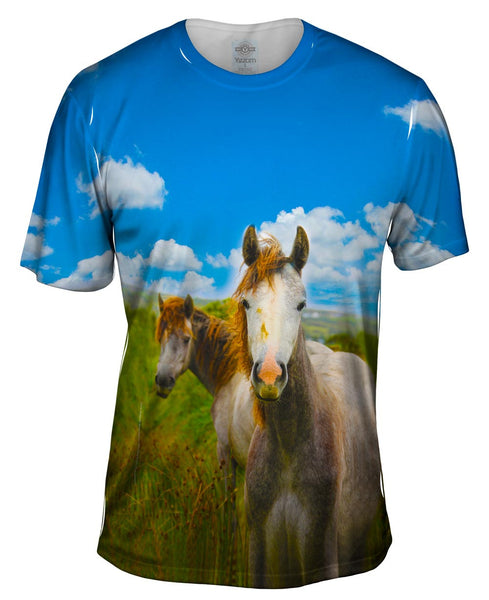Ireland Horse Mens T-Shirt