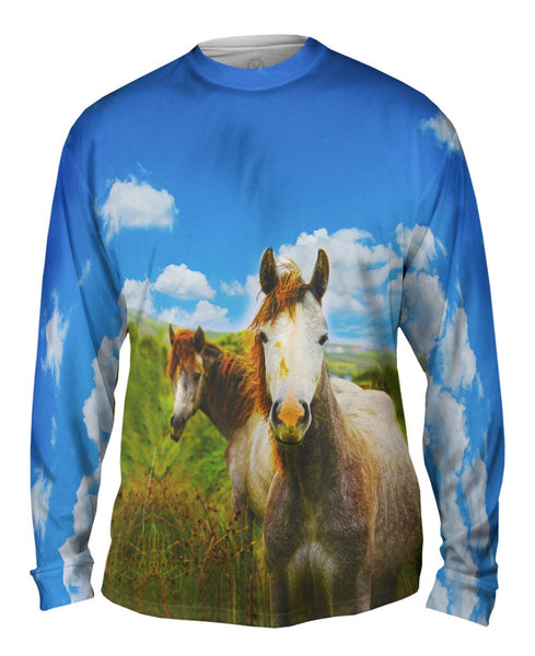 Ireland Horse&nbsp;Mens Long Sleeve