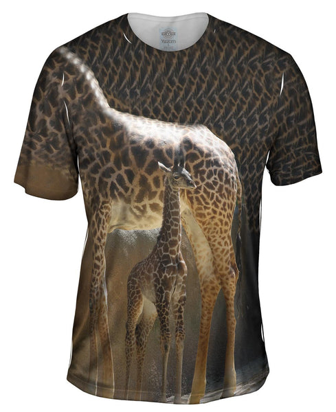 Heritage Giraffe Mens T-Shirt