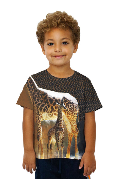 Kids Heritage Giraffe&nbsp;Kids T-Shirt