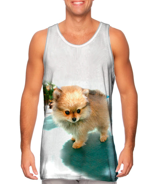 Fluffy Pomeranian&nbsp;Mens Tank Top