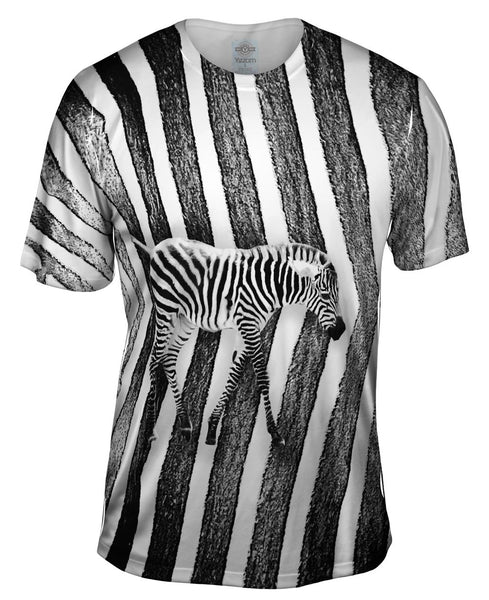 Zebra Crossing Mens T-Shirt