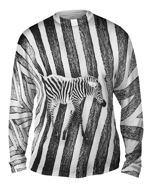 Zebra Crossing&nbsp;Mens Long Sleeve