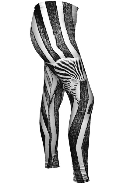 Zebra Crossing Womens Leggings