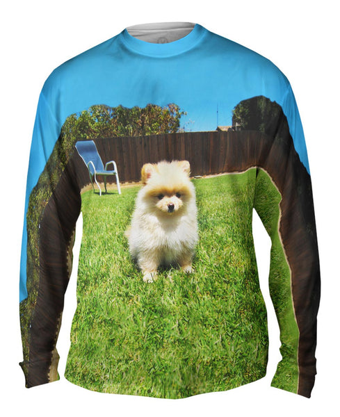 Perfect Backyard Pomeranian&nbsp;Mens Long Sleeve