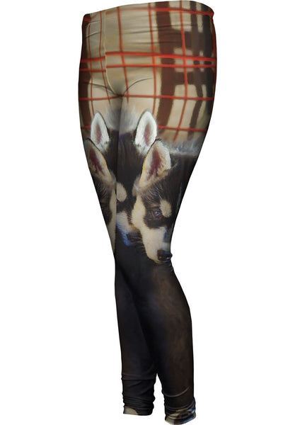Baby Wolves Cuddle&nbsp;Womens Leggings