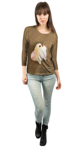 Pomeranian Cherry Cape Superhero