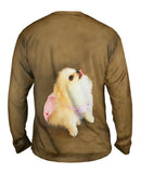 Pomeranian Cherry Cape Superhero