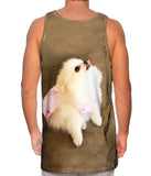 Pomeranian Cherry Cape Superhero