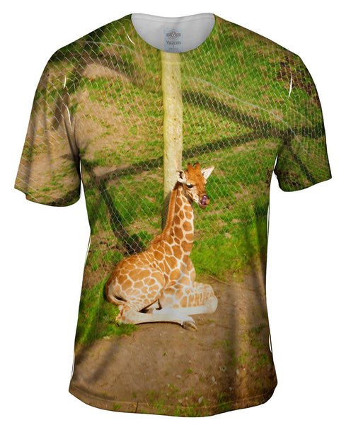 Groovy Giraffe Mens T-Shirt