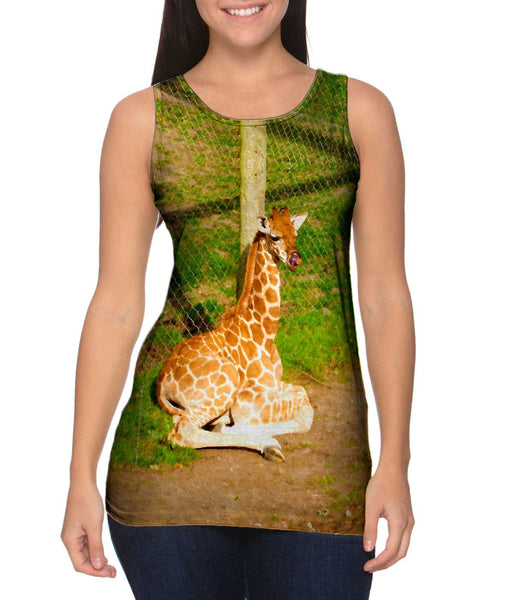 Groovy Giraffe&nbsp;Womens Tank Top