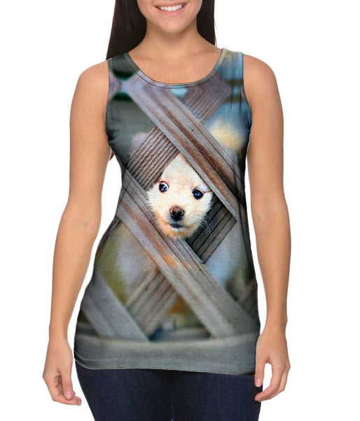 Great Pomeranian Escape&nbsp;Womens Tank Top