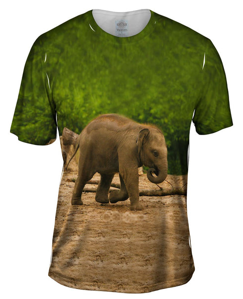 Jolly Baby Elephant Mens T-Shirt