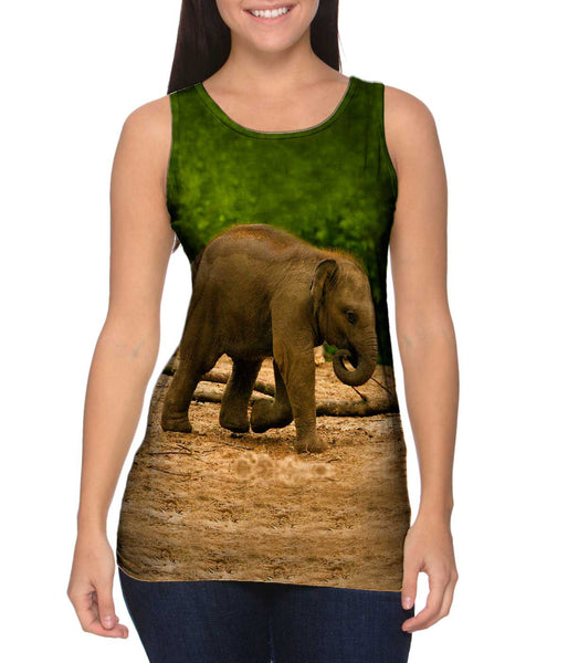 Jolly Baby Elephant&nbsp;Womens Tank Top
