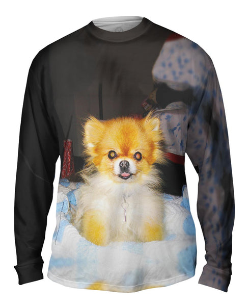 Kindhearted Pomeranian&nbsp;Mens Long Sleeve