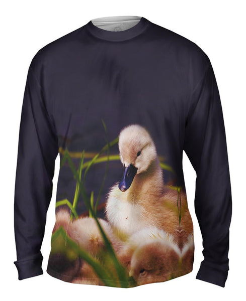Fuzzy Little Ducky&nbsp;Mens Long Sleeve