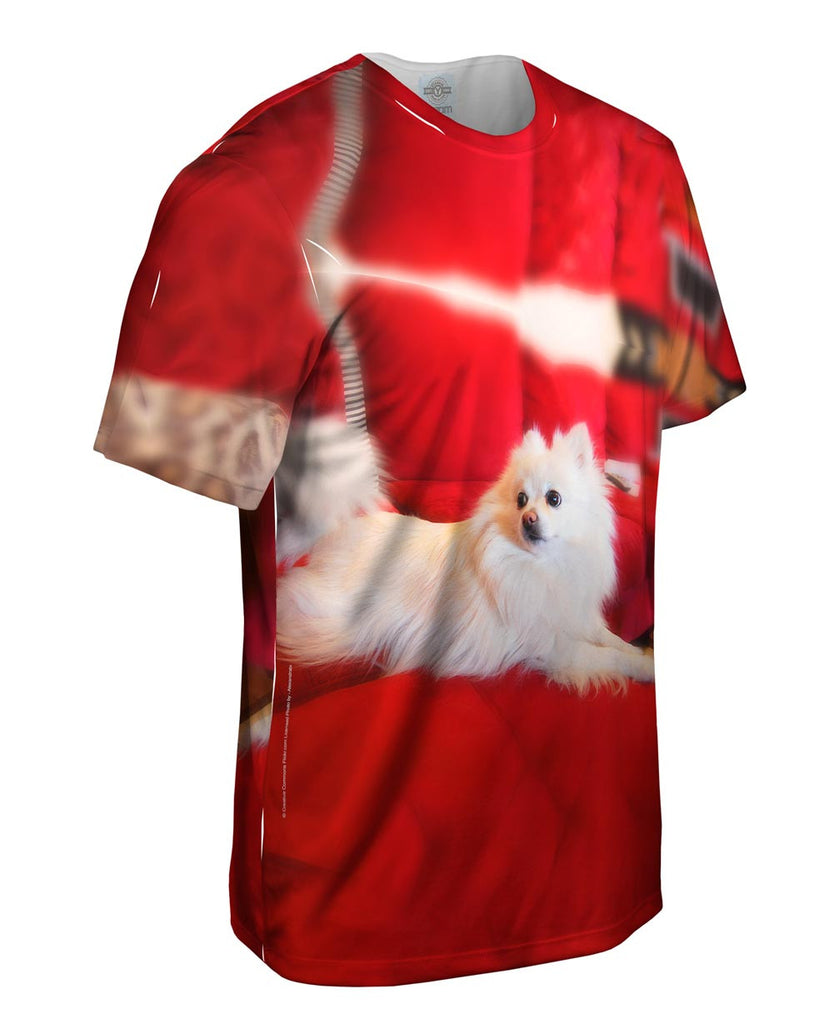 Pomeranian Luchador Tee
