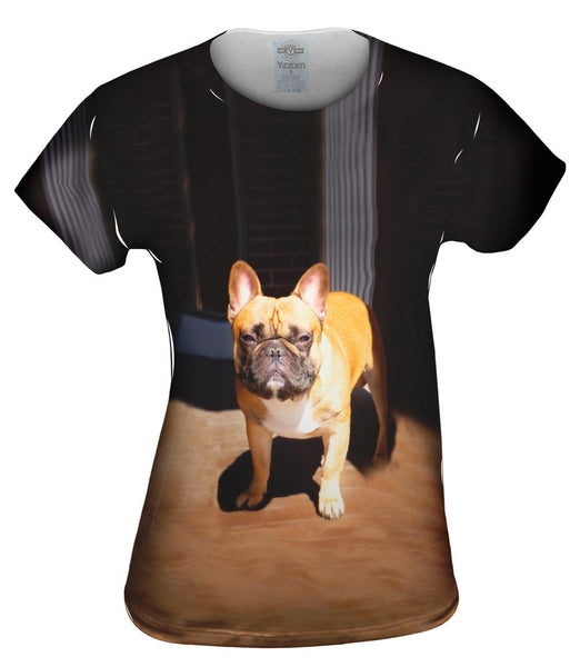 Sun Is In My Eyes French Bulldog Womens Top