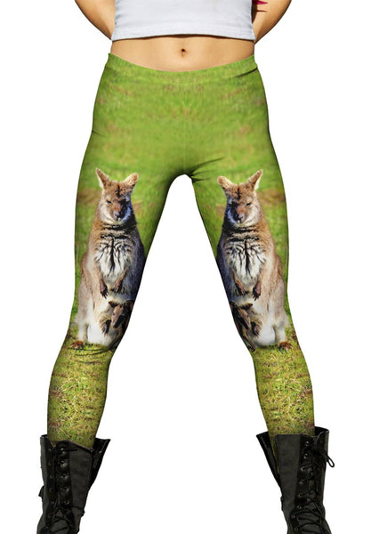 Devoted Mom Kangaroo&nbsp;Womens Leggings