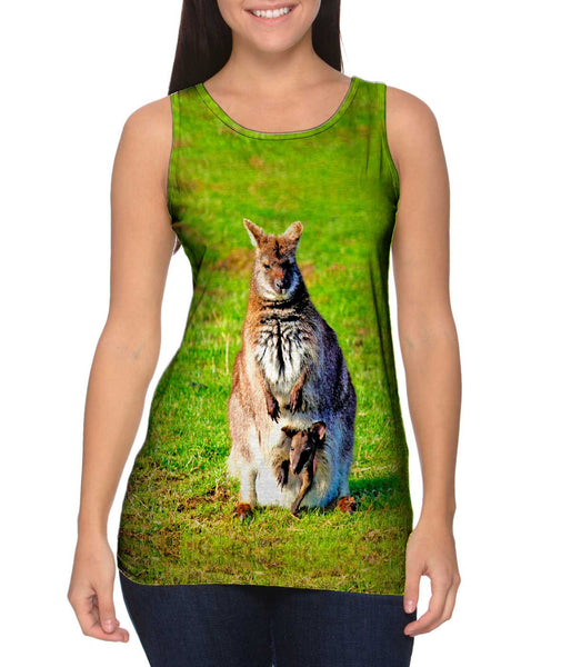 Devoted Mom Kangaroo&nbsp;Womens Tank Top