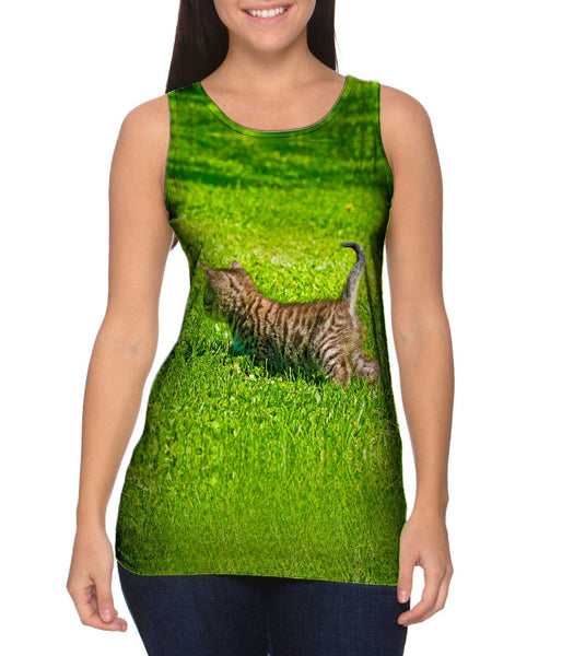 Kitty Cat Chase&nbsp;Womens Tank Top