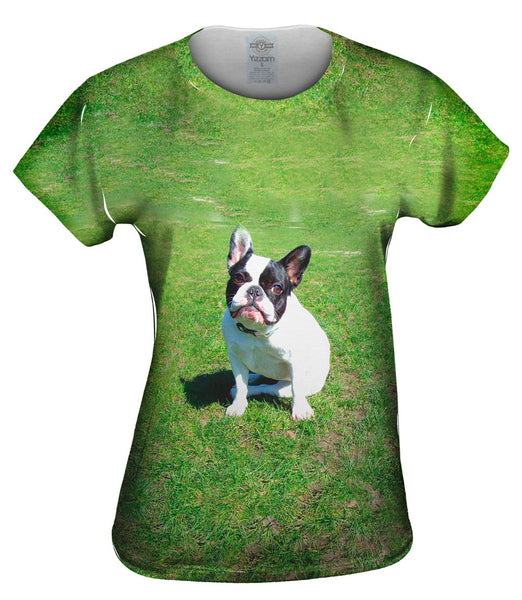 Sophisticated French Bulldog Womens Top
