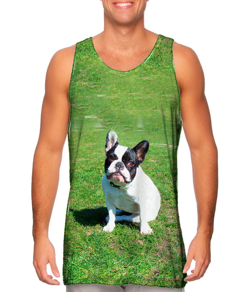 Sophisticated French Bulldog Mens Tank Top