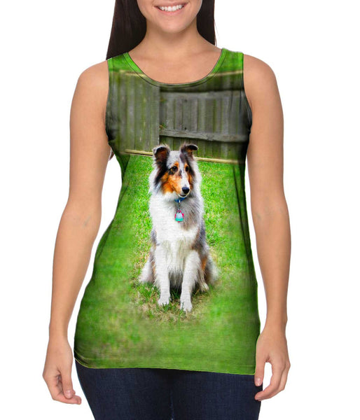 Spirited Sheltie&nbsp;Womens Tank Top