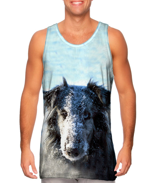 Snow Face Sheltie&nbsp;Mens Tank Top