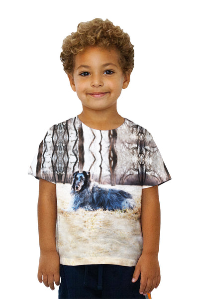Kids Old Grey Sheltie&nbsp;Kids T-Shirt