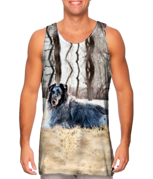 Old Grey Sheltie&nbsp;Mens Tank Top