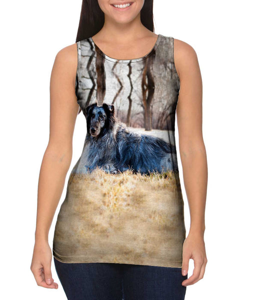 Old Grey Sheltie&nbsp;Womens Tank Top