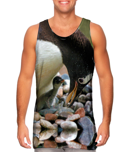 Mama Penguin Shelter&nbsp;Mens Tank Top