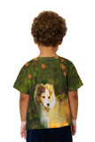Kids Waggish Sheltie Flowers